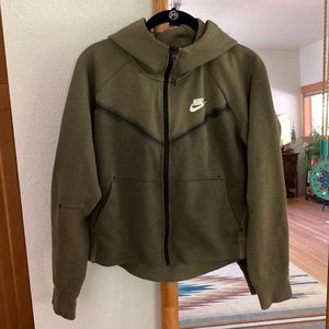Nike Women's Sportswear Tech Fleece Windrunner Full-Zip Hoodie Size Small